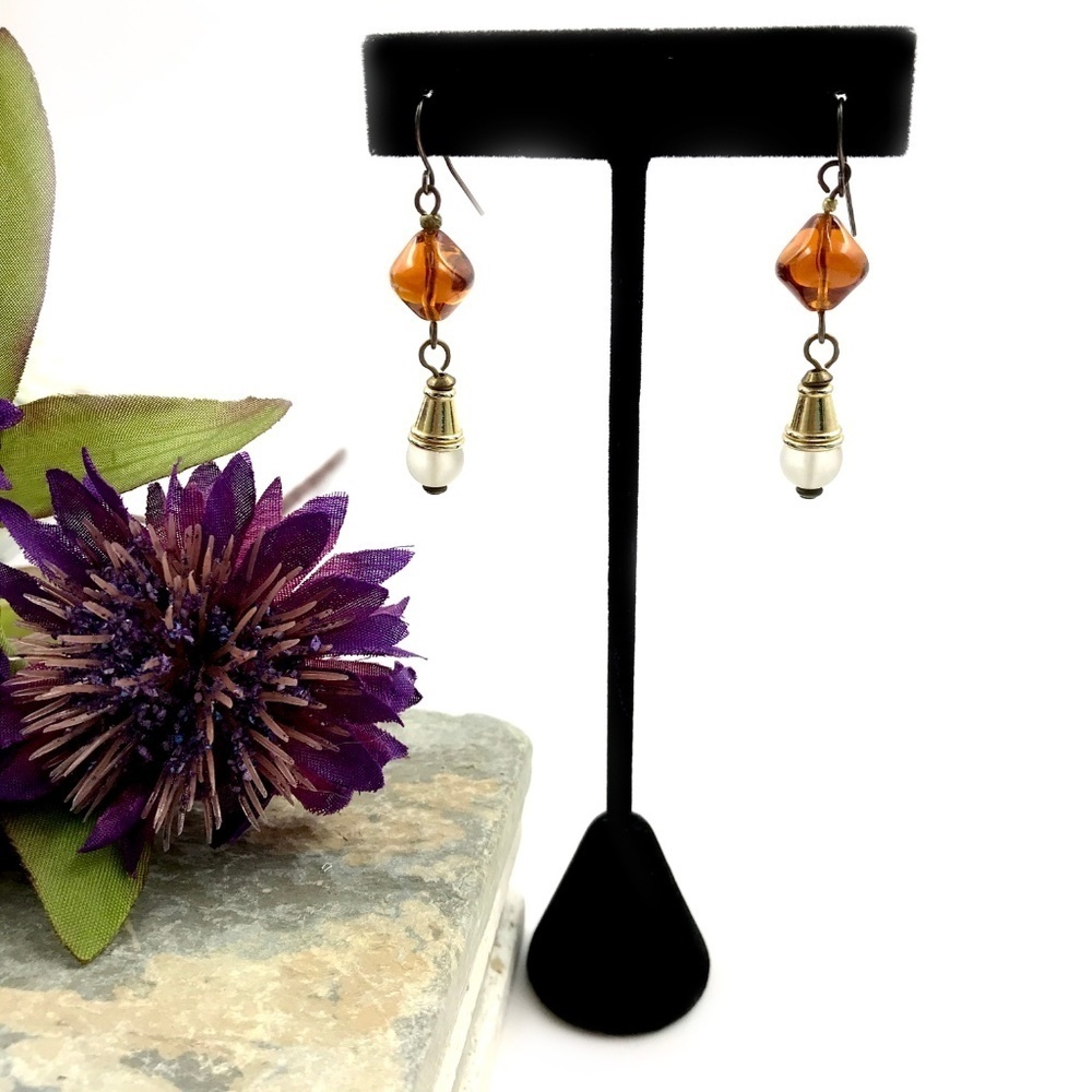 Beaded Dangle Earrings​​